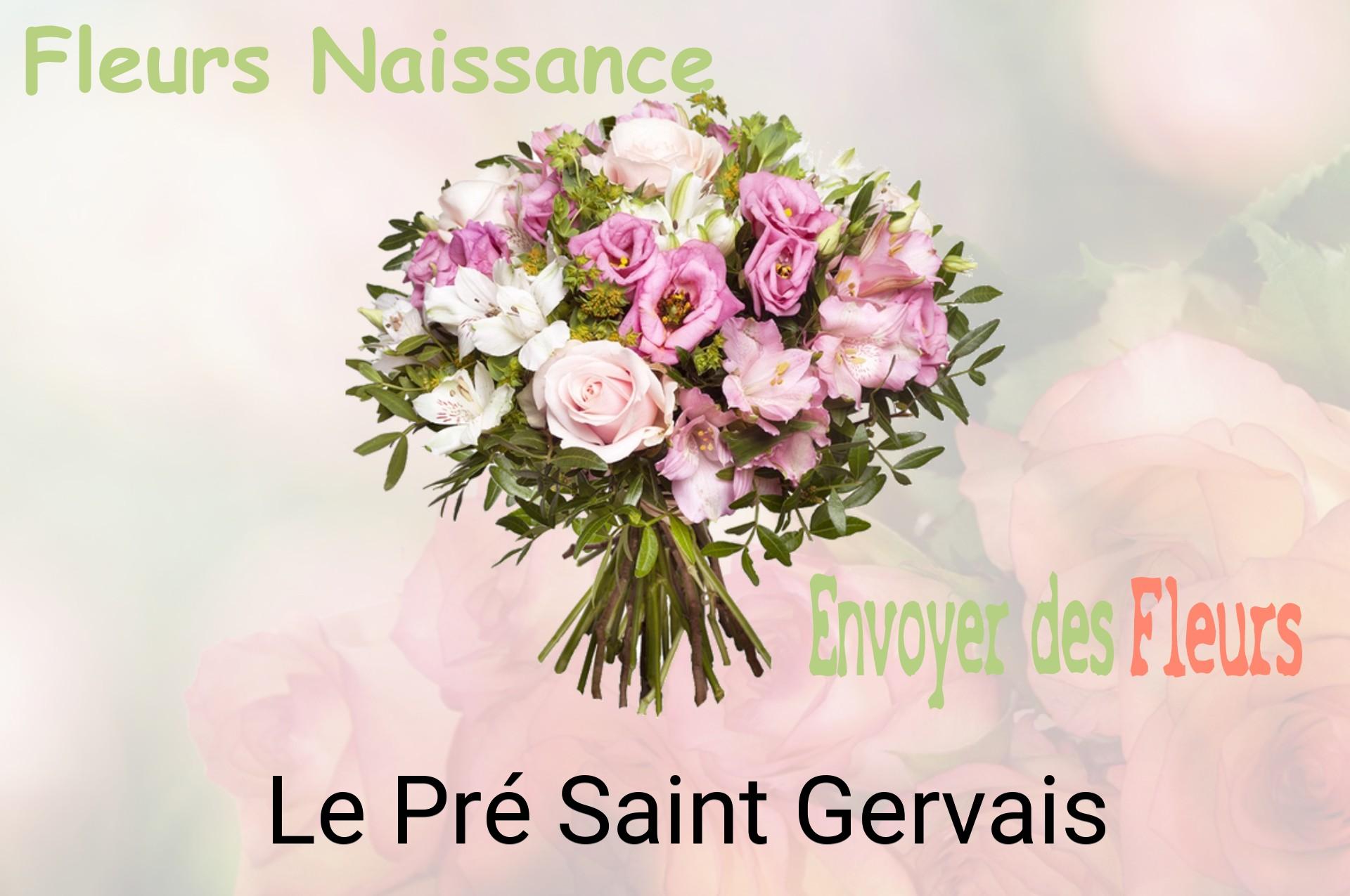 Bouquet de fleurs de naissance livré à Le Pré-Saint-Gervais
